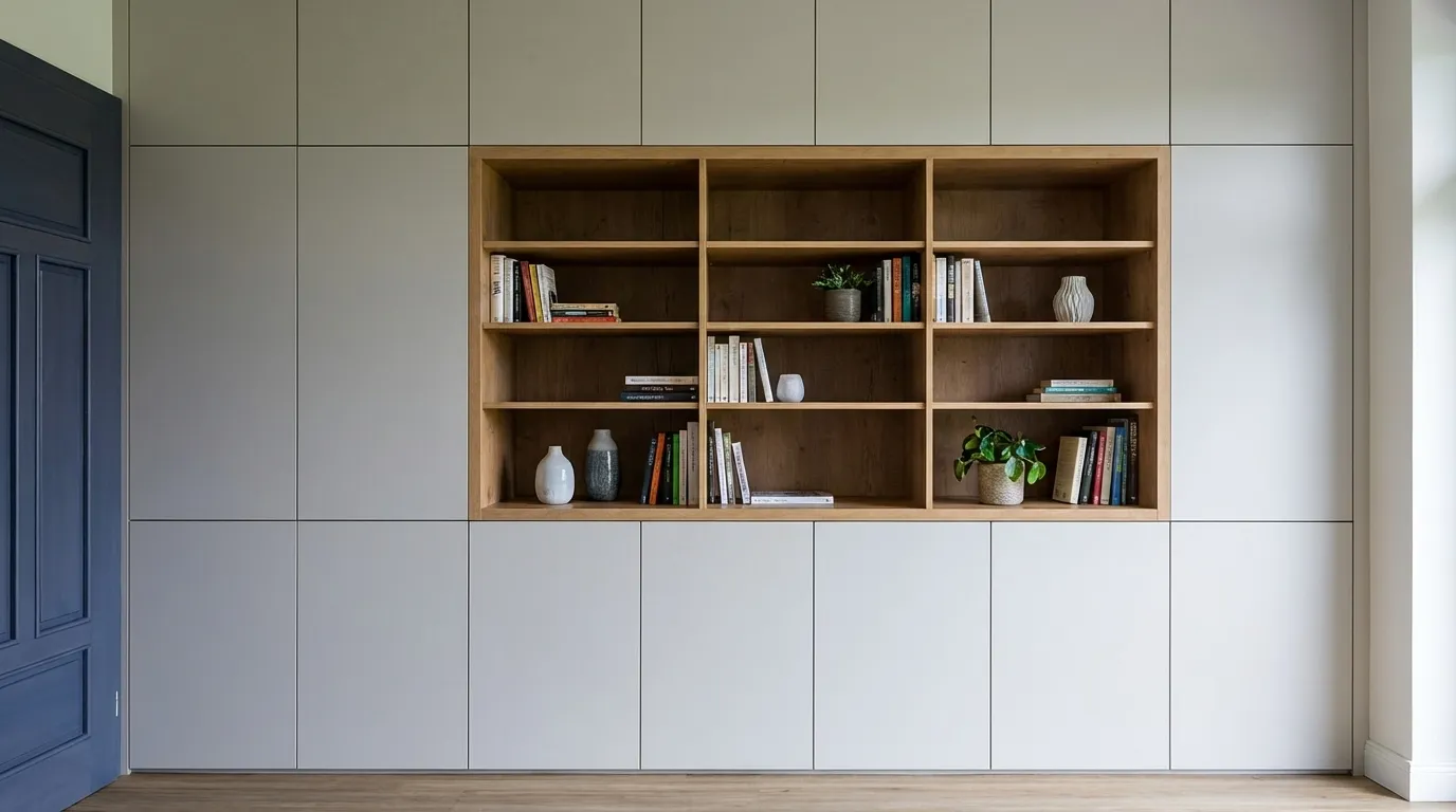 Vestavná skříň na míru do ložnice – Martin Kučera truhlář