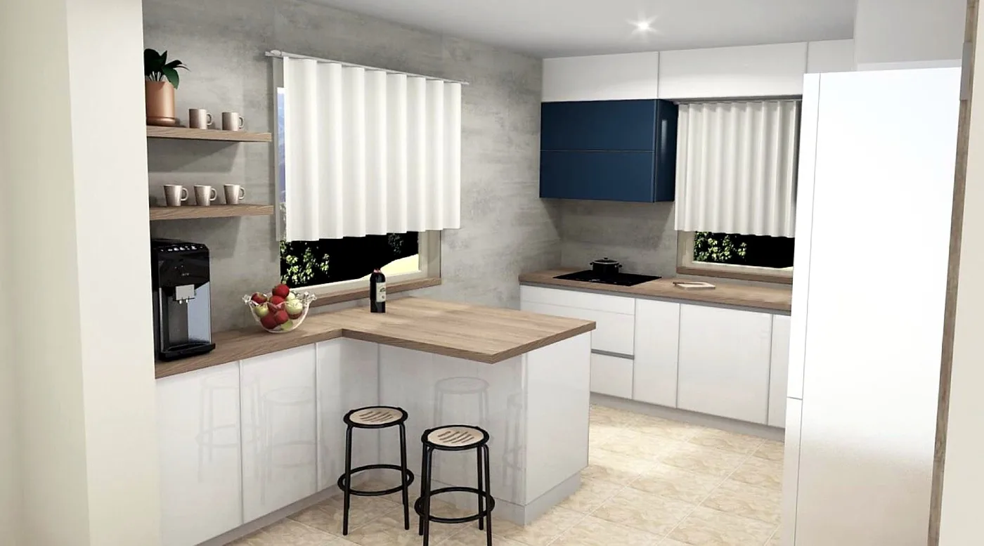 3D vizualizace interiéru na míru 06 – Martin Kučera truhlář