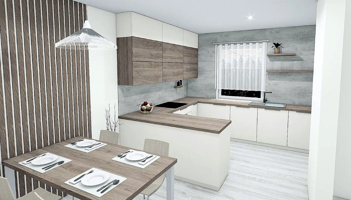 3D vizualizace interiéru na míru 08 – Martin Kučera truhlář