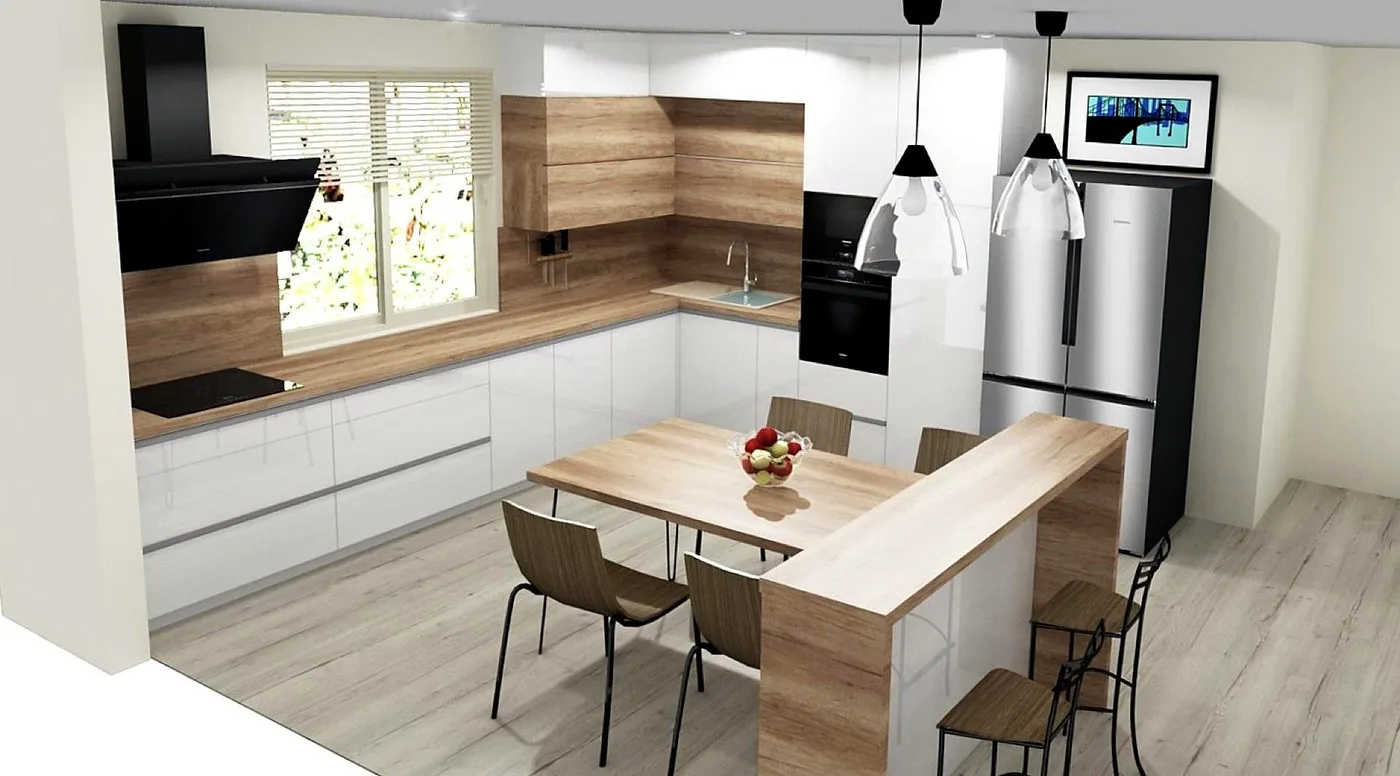 3D vizualizace interiéru na míru 10 – Martin Kučera truhlář