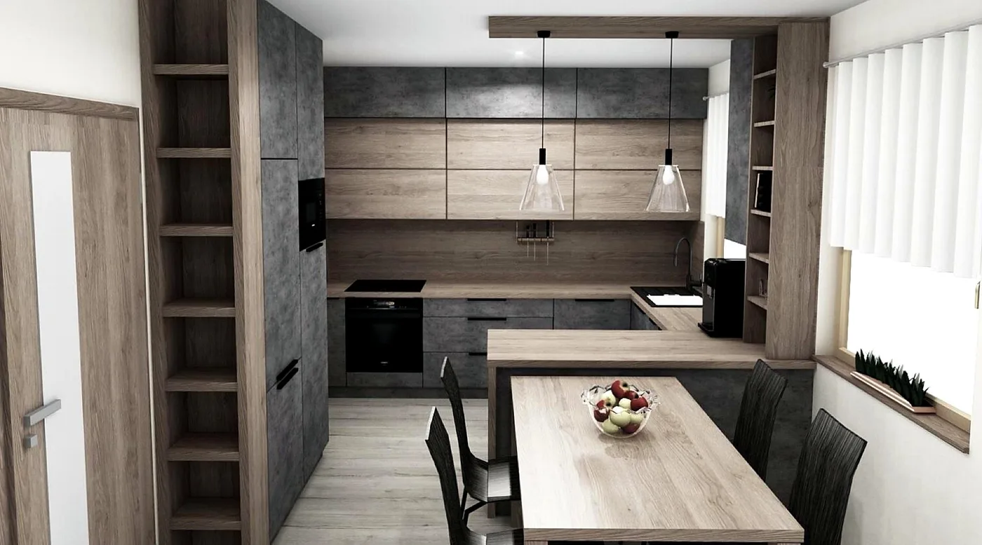 3D vizualizace interiéru na míru 15 – Martin Kučera truhlář
