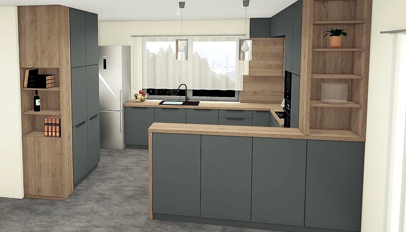 3D vizualizace interiéru na míru 20 – Martin Kučera truhlář