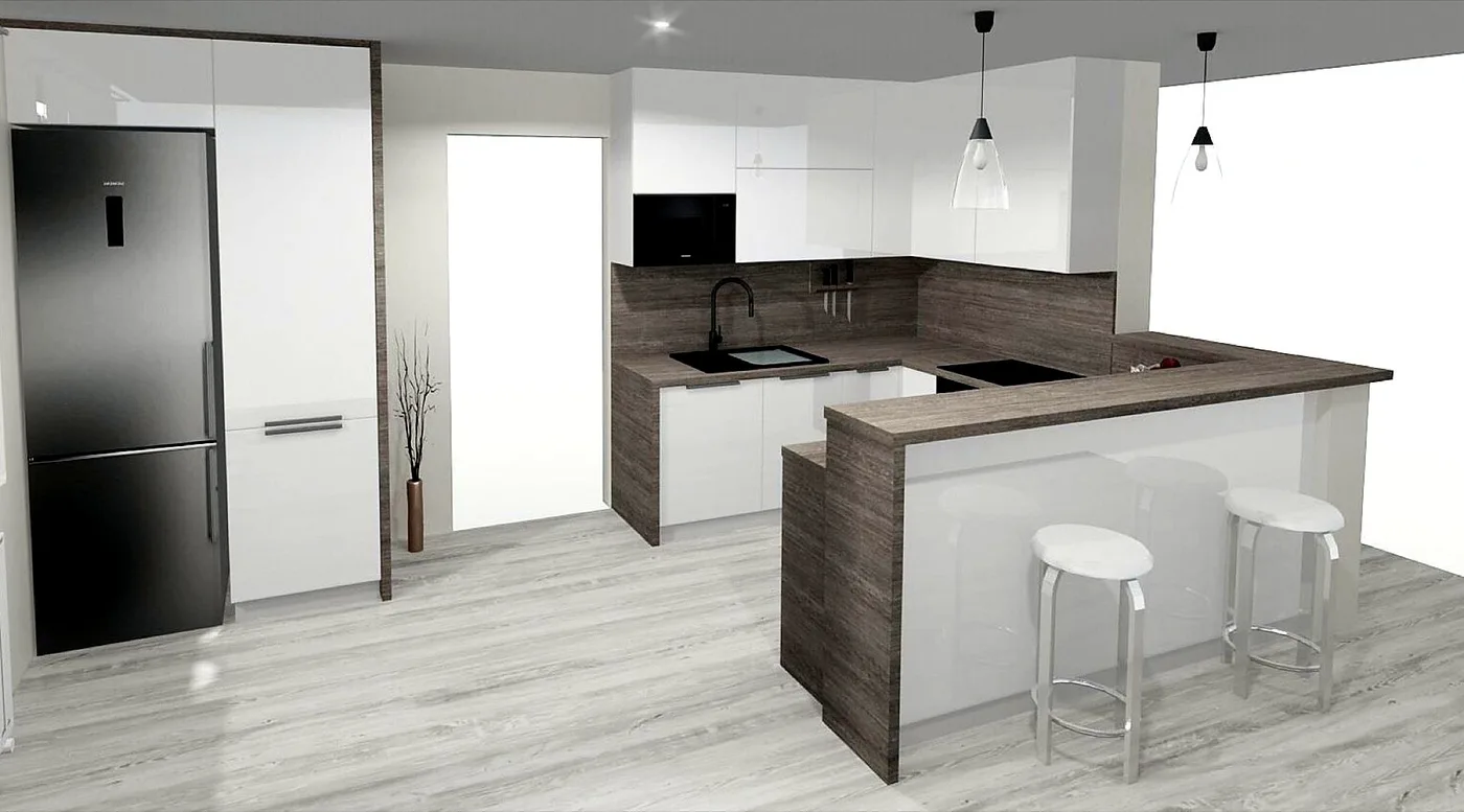 3D vizualizace interiéru na míru 24 – Martin Kučera truhlář