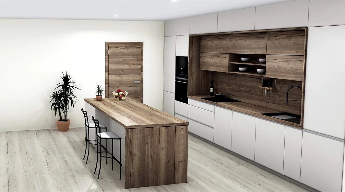 3D vizualizace interiéru na míru 28 – Martin Kučera truhlář