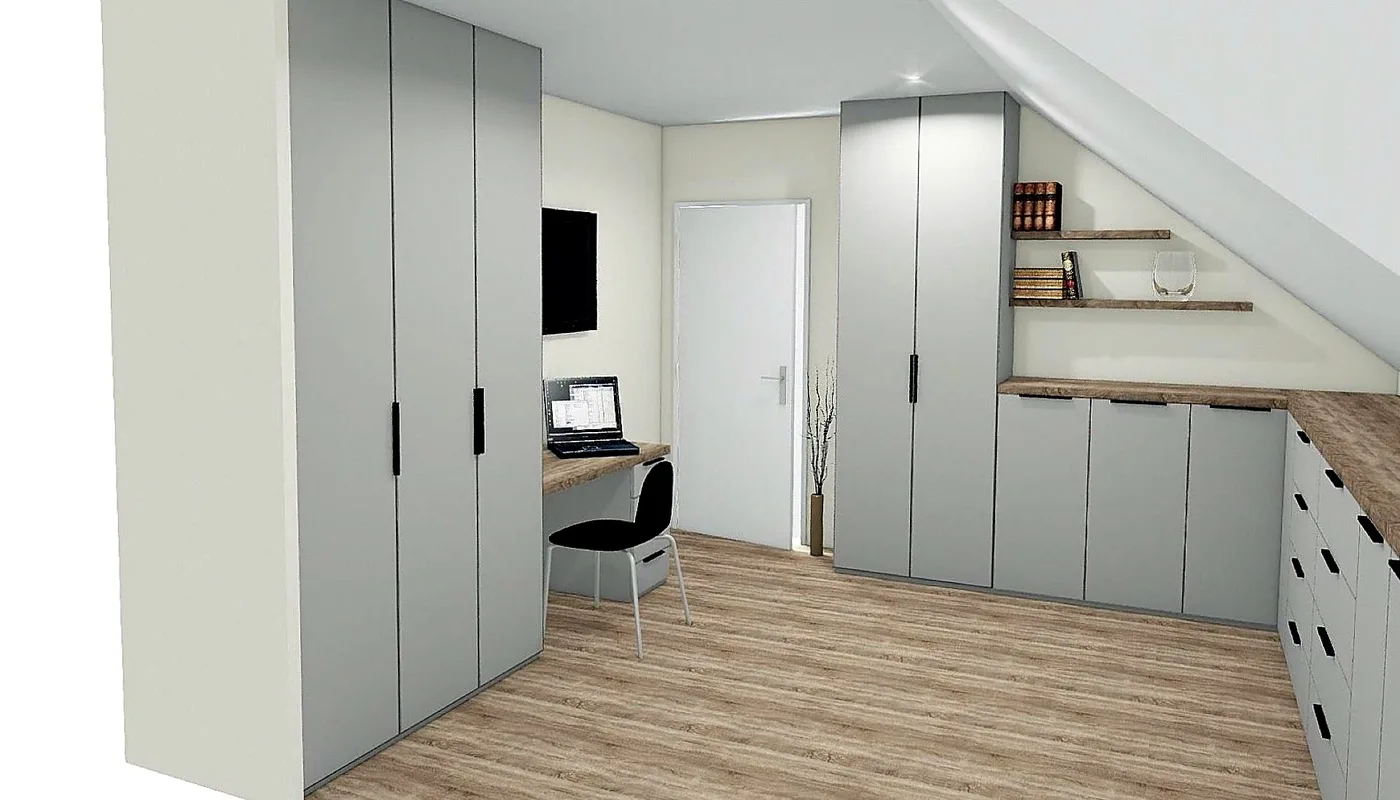 3D vizualizace interiéru na míru 36 – Martin Kučera truhlář