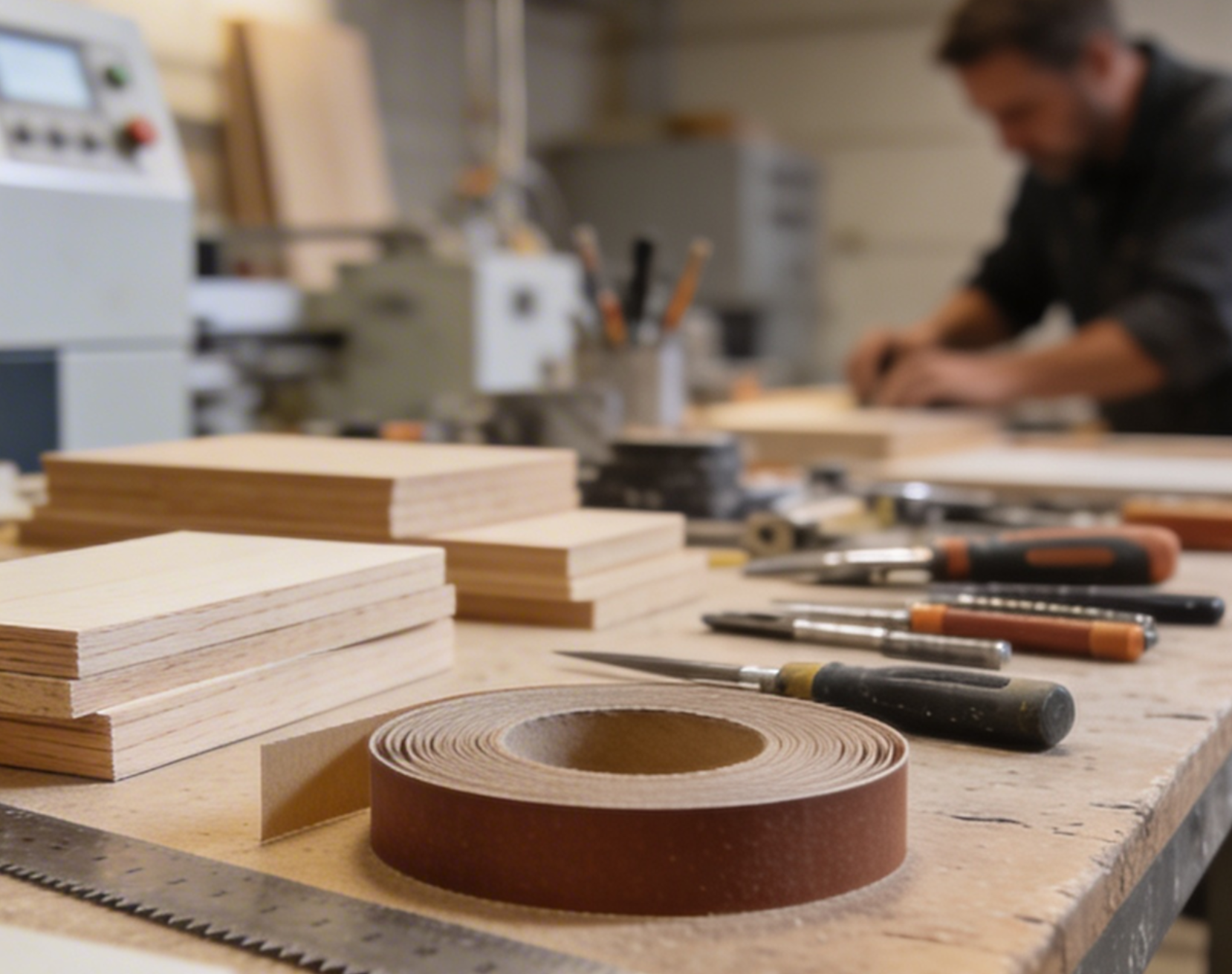 Martin Kučera – zakázkový truhlář ve své dílně v Rychnově u Krouny